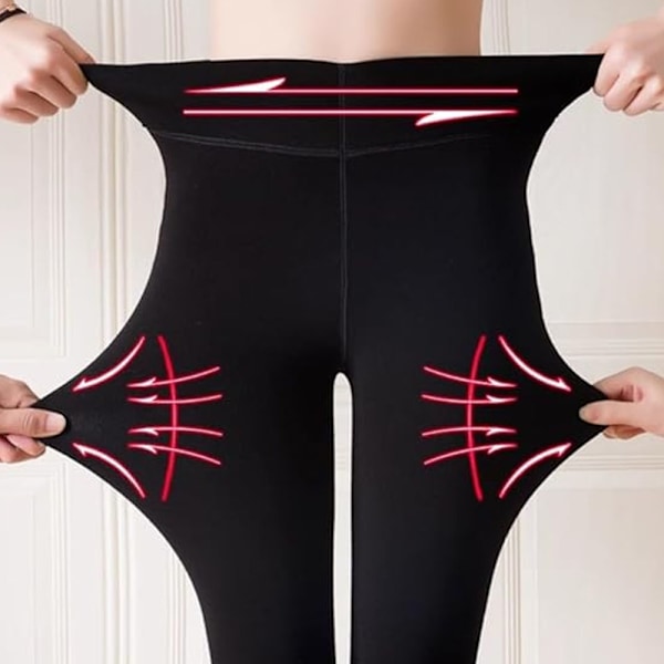 Tynde leggings til forår og efterår, velegnet til temperaturer 20℃-30℃ - Sort B
