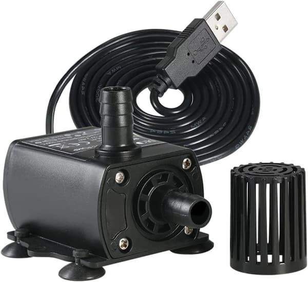Akvariepump, Akvarievattenpump, Tyst Nedsänkbar Pump, Mini