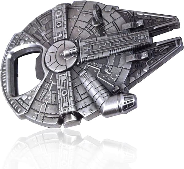 Millenium Falcon Metallnøkkelring Nøkkelring Romskip Modell Ølflaskeåpner