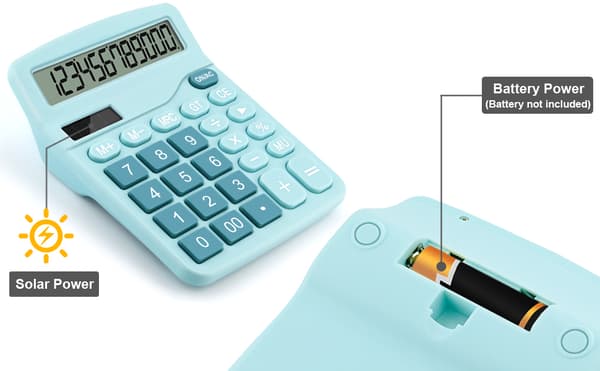 Kontorskalkylator 12 siffror (Blå)