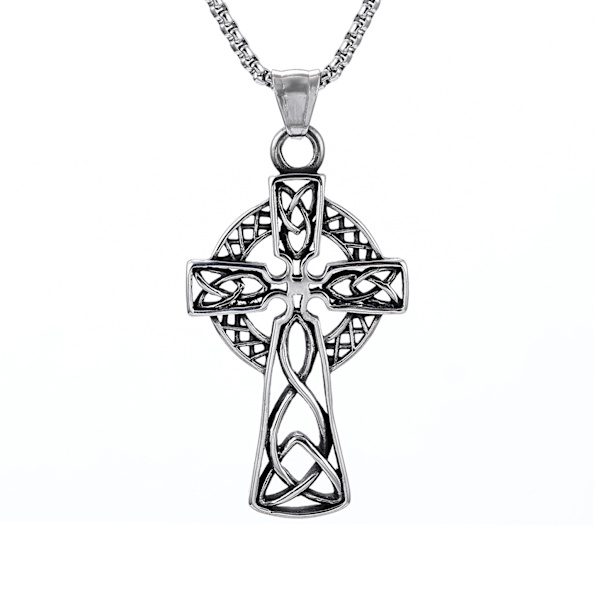 Retro Art Street Fashion Cross Pendant (Kun vedhæng) C
