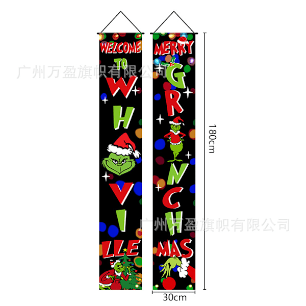 （180x30cm）Juleparaplyer (300D Oxford stof)39 M