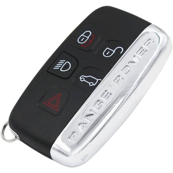 Fjärrnyckel Shell Fob 5 knappar för applicerbar på Land Rover Range