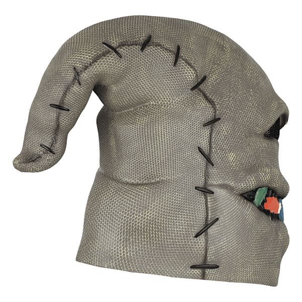 1 Pack Halloween skräck halm Mask Fågelskrämma Latex Mask Läskig, Fågelskrämma Mask Halloween, Fågelskrämma S