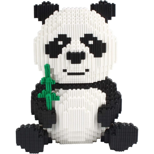 Panda Set med 2444 återanvändbara tegelstenar