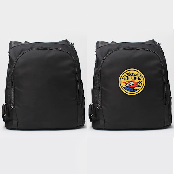Stryge-på patches, til børn og voksne, 9-delt patch-sæt, sy F