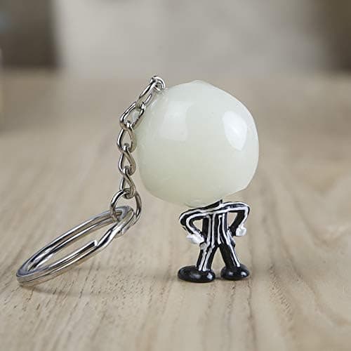 The Nightmare Before Christmas Jack Skellington Luminous Keychain Light in The Dark B