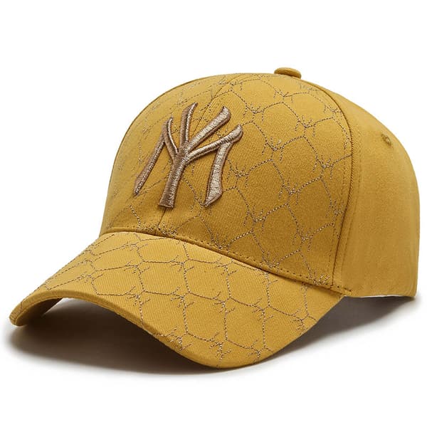 Naisten Baseball-lippis Yellow