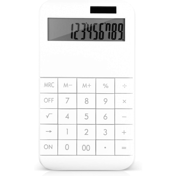 Desktop-kalkulator Standardfunksjon, 12-sifret LCD-storskjerm