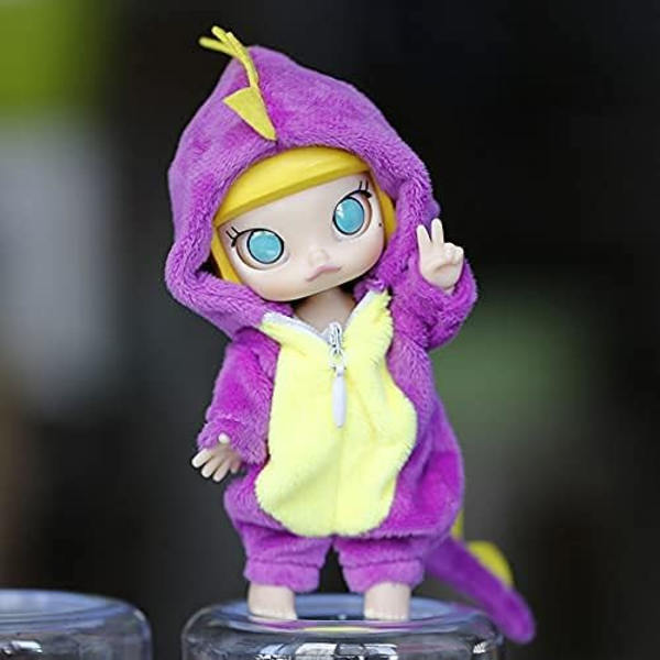 Nya söta dinosaurie djur monster dockkläder för Ob11, Molly, gsc, 1/12 BJD docka tillbehör