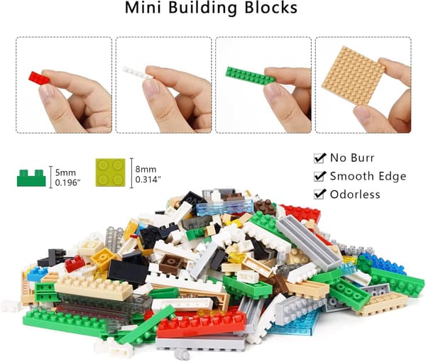 3585 delar Mini Eiffeltornet Byggsten, Berömd Arkitektur
