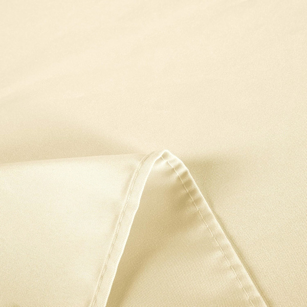 (Beige) Rektangulär bordsduk, 54 x 108 tum, fläckbeständig skrynkelfri tvättbar C