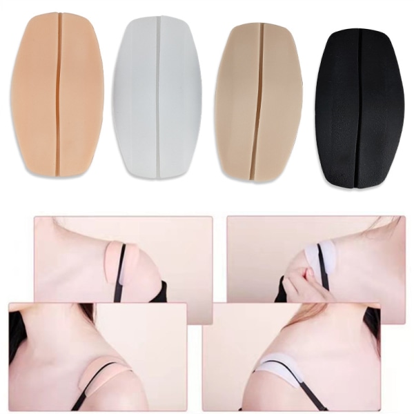 Bra Straps Cushions, 4 Pairs Shoulder Protectors Pads Soft Bra Strap Holder