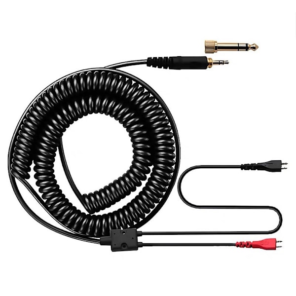 Headphone cable for Sennheiser HD series spring cable, suitable for Sennheiser HD25Plus HD