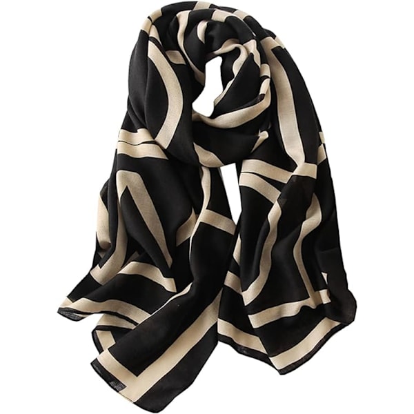 Pashmina Cashmere Vinter Varma Rutig Klassisk Halsduk Sjal/Halsduk/Sto
