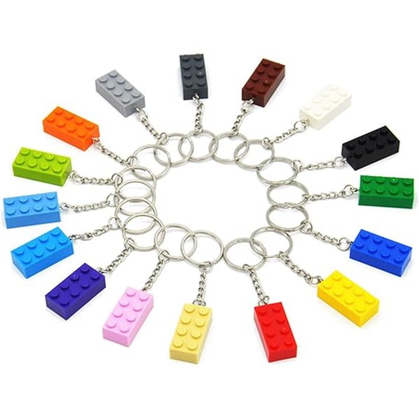 16-pack nyckelringar, dekorativa, leksak, används för födelsedagskalas, Ki