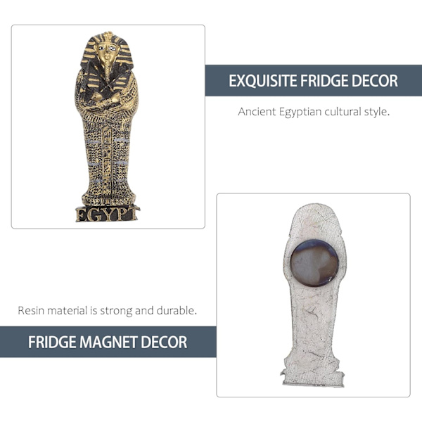 DIY Jääkaappimagneetti Faarao Egypti Muotoinen Magneetti Kotitalous Jääkaappi De