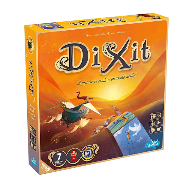 Dixit | Brætspil | Alder 8+ | 3 til 8 spillere | 30 minutters spilletid D