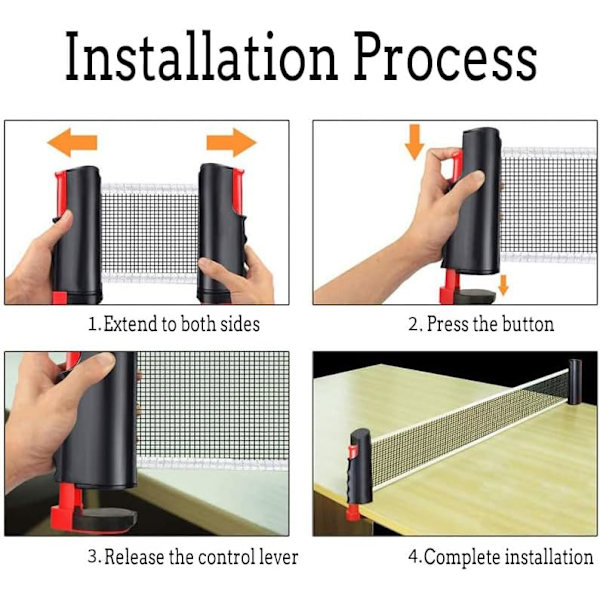Retractable Ping Pong Net