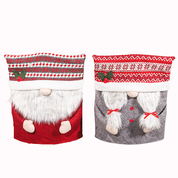 2 stycken julstolsöverdrag, storlek 3 C