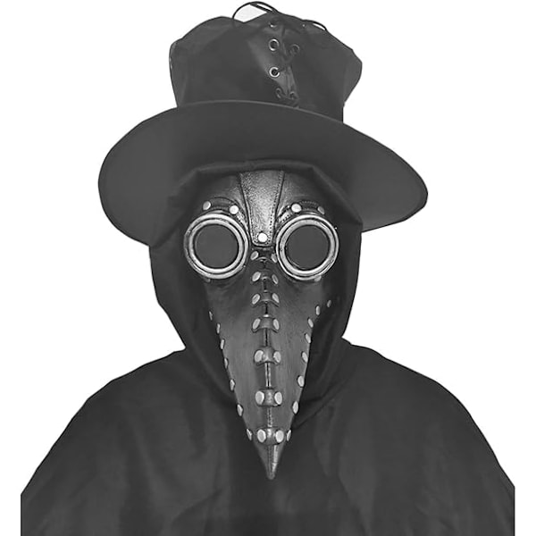 Halloween, Stegosaurus Ruttolääkäri Lintu Pitkä Nenä Nokka Steampunk Halloween Puku Asuste