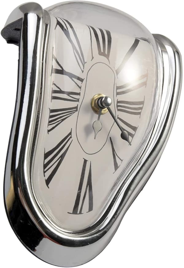 Gjutjärnsklocka, Surrealism Creative Decorative Dali Watch, Moder