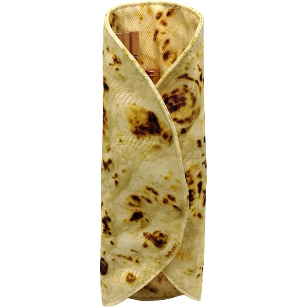 Pennal Etui Morsomt Burrito Rull Etui Imitasjon Pankake Pizza Pose Penneveske F