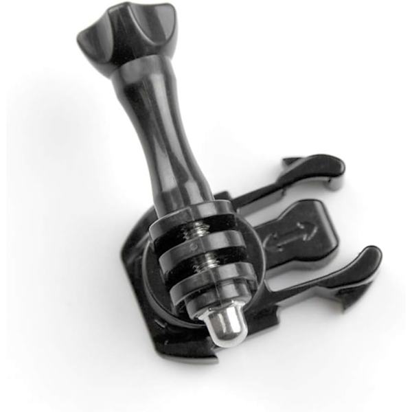 3 stk. 360 graders roterende skrue drejelig montering hjelm rem spænde adapter holder montering til GoPro 11/10/