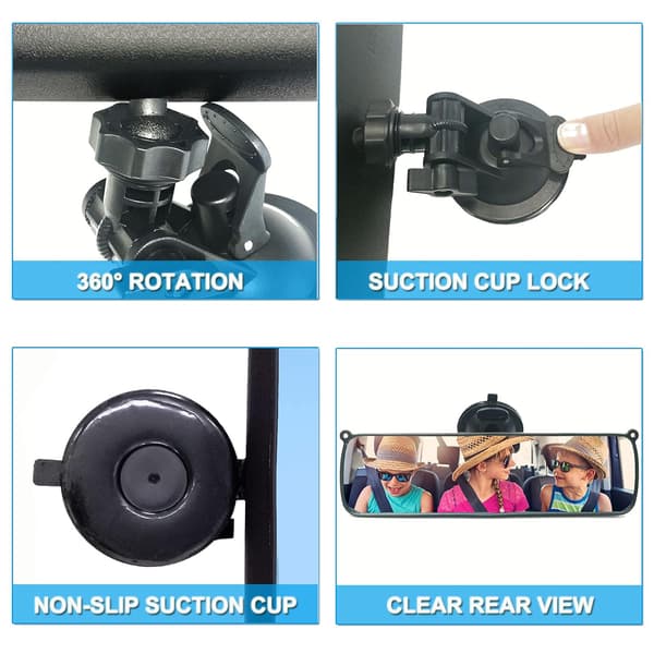 Accompanied Driving Rear View Mirror, Car Rear View Mirror, Unive