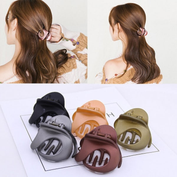 Hair Clips, 10PCS Jaws Retro Anti-Slip Simple Irregular Hair Clip