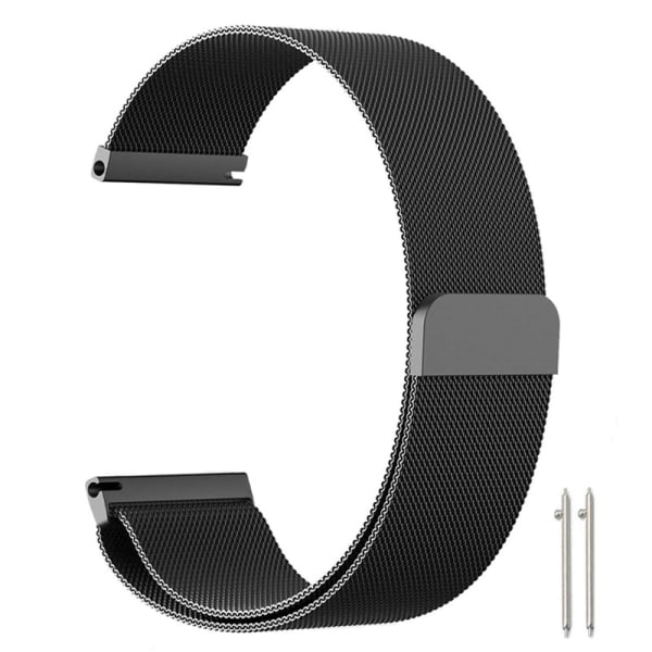 20mm Magnetiskt Klockarmband för Män Kvinnor Rostfritt Stål Justerbart Klockarmband för Smartklockor Bandstift