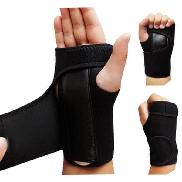 1 par justerbart andningsbart sport handledsskydd