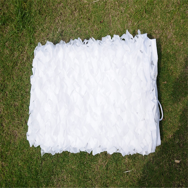 Solskyddsnät, solskyddsnät, rent vitt snökamouflagenät, 4x5 meter, vitt d