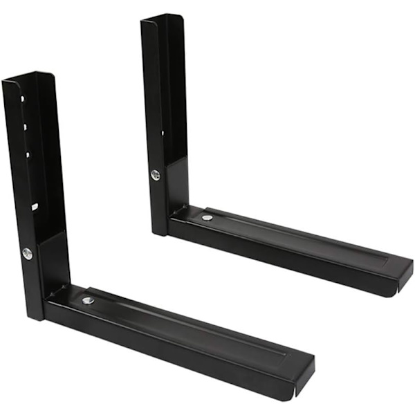 2-pack universell mikrovågsugnsväggfäste vikbart ställ