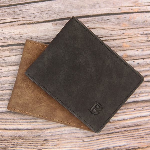 Herrplånbok - Stor plånbok - Plånbok i äkta läder - Herr Lea