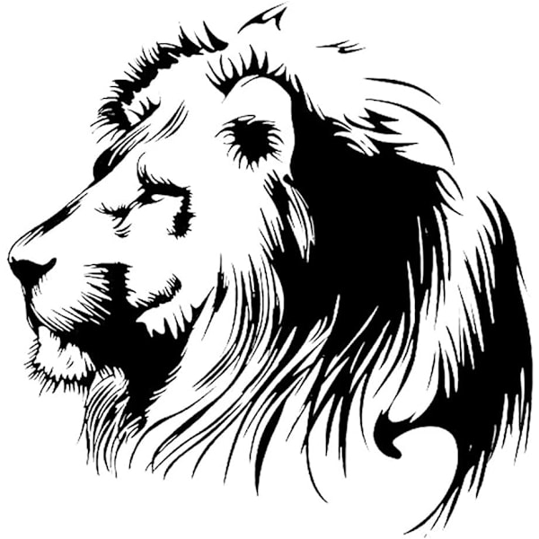 Lion Bildekaler Motorhuv Bildekaler Bildekaler Auto Simulat