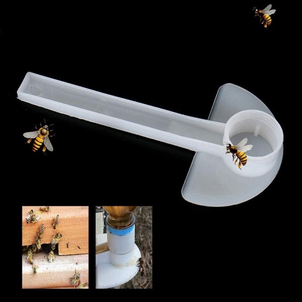 10 PCS Beehive Honey Entrance Feeder Water Dispenser Drink Holder Beekeepin