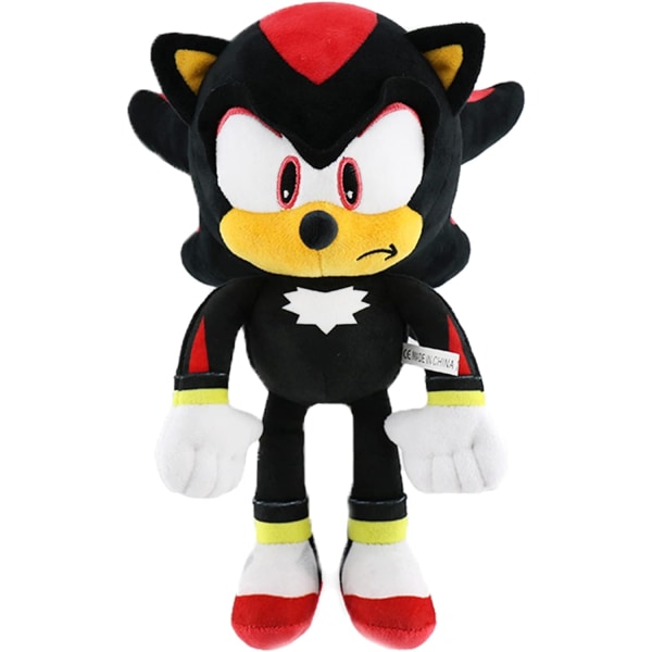 fest Sonic Shadow The Hedgehog Plyschleksak 35cm, Sonic Plyschleksak,