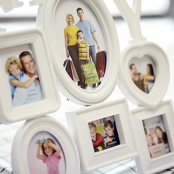 Rammer 31X38cm Moderne Naturlig MDF Familie familiefotoramme kombi
