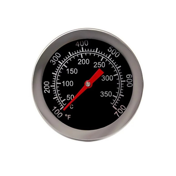 Rustfritt stål ovnstermometer BBQ Grill Smoker Termometer