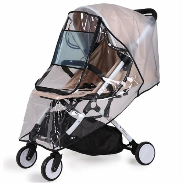 Universalt barnevogn regntrekk Beskyttelse mot vær, vind og
