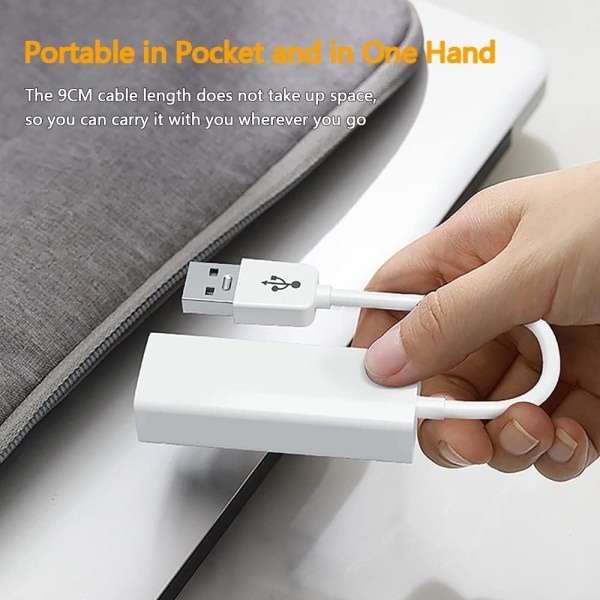 USB Ethernet, Nettverksadapter USB 2.0 til 10/100 Mbps Ethernet LAN