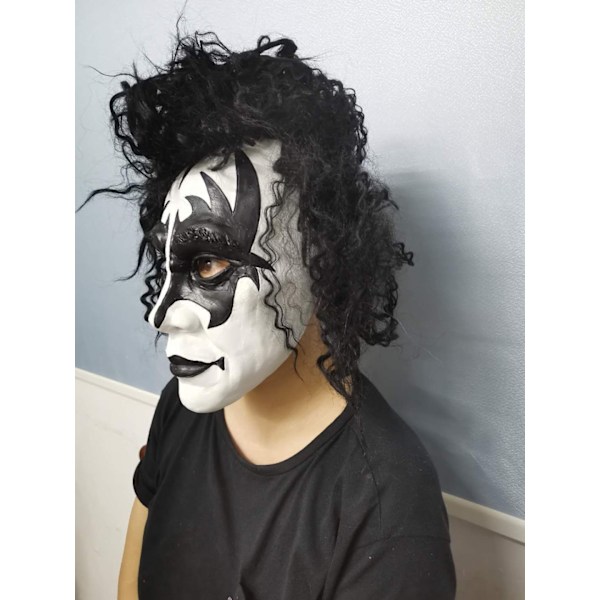 Halloween-naamiaisasu, Halloween-naamiaisasu, lateksikauhunaamari, Halloween-sähkömusiikkifestivaali