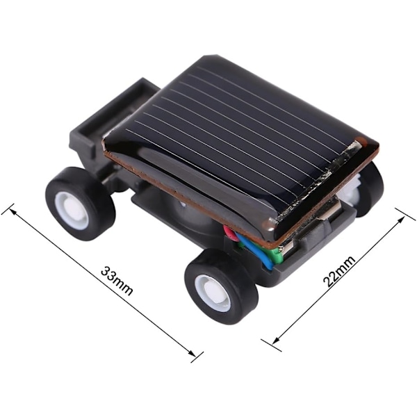 Solbil, Mini Solcelled Lekebil for Barn, Hjerneutvikling