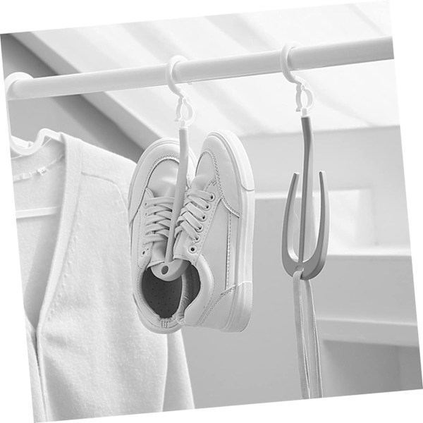 10 stycken skoställ med krok för tofflor, sneakers, sommar B