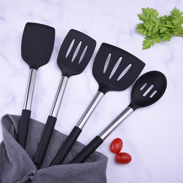 30-delt rustfrit køkkenredskabssæt i rustfrit stål, non-stick, ridsefast