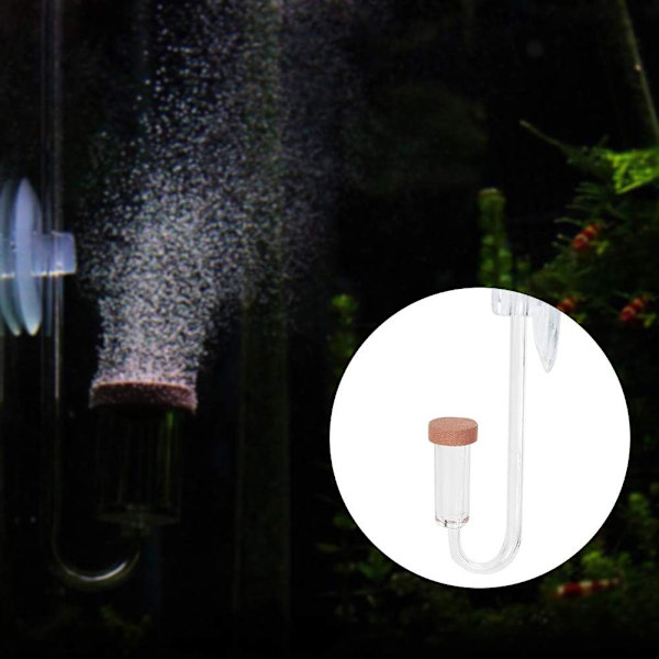 CO2-diffusor, Mini osynlig backventil, Akvarium CO2-diffusor,