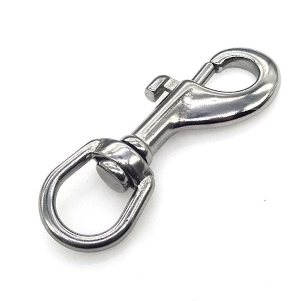 2-pack 3,14\" Tunga Marin Snaps, Nickelförkromad Zink med 1-1 T