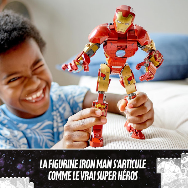 Marvel Iron Man Actionfigur Samlarfigur Leksak för barn 9 år och uppåt Avengers: Age of Ultron, Infinity Saga R