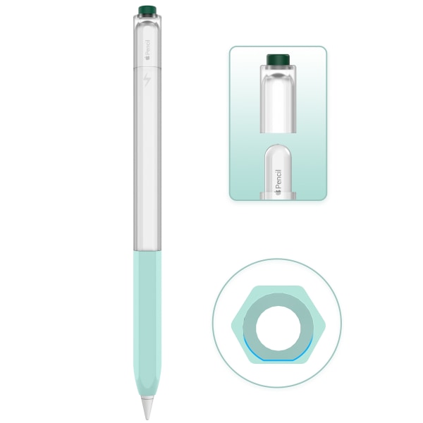 Veskehylse for Apple Pencil 2nd Gen, Silikonmykt beskyttelsesdeksel Access
